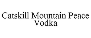 CATSKILL MOUNTAIN PEACE VODKA