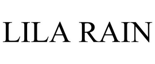 LILA RAIN
