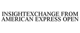 INSIGHTEXCHANGE FROM AMERICAN EXPRESS OPEN