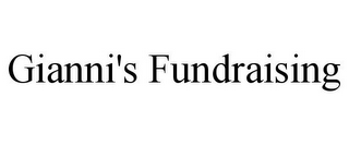 GIANNI'S FUNDRAISING