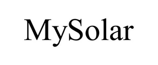 MYSOLAR