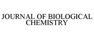 JOURNAL OF BIOLOGICAL CHEMISTRY