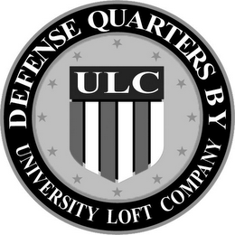 ULC DEFENSE QUARTERS BY UNIVERSITY LOFT COMPANY