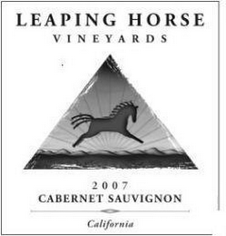 LEAPING HORSE VINEYARDS 2007 CABERNET SAUVIGNON CALIFORNIA