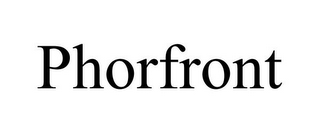 PHORFRONT
