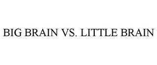 BIG BRAIN VS. LITTLE BRAIN