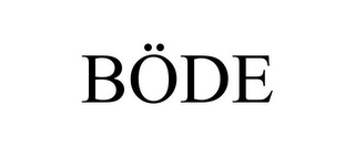 BÖDE