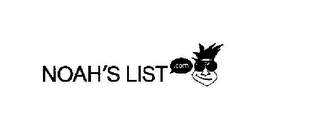 NOAH'S LIST .COM