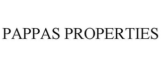 PAPPAS PROPERTIES