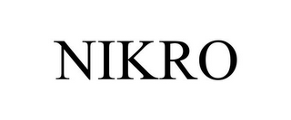 NIKRO