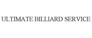 ULTIMATE BILLIARD SERVICE