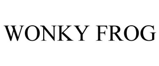 WONKY FROG