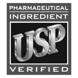 PHARMACEUTICAL INGREDIENT USP VERIFIED