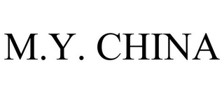 M.Y. CHINA