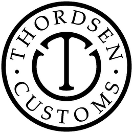 TC THORDSEN · CUSTOMS · TC