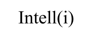 INTELL(I)