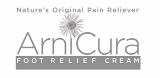 NATURE'S ORIGINAL PAIN RELIEVER ARNICURA FOOT RELIEF CREAM