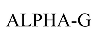 ALPHA-G