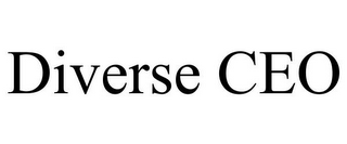DIVERSE CEO