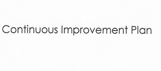 CONTINUOUS IMPROVEMENT PLAN