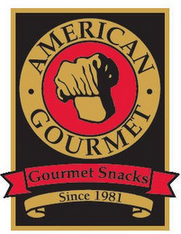 · AMERICAN · GOURMET GOURMET SNACKS SINCE 1981