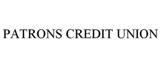 PATRONS CREDIT UNION