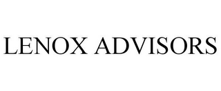 LENOX ADVISORS