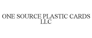 ONE SOURCE PLASTIC CARDS LLC