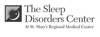 THE SLEEP DISORDERS CENTER AT ST. MARY'SREGIONAL MEDICAL CENTER