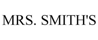 MRS. SMITH'S