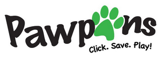 PAWPONS CLICK. SAVE. PLAY!