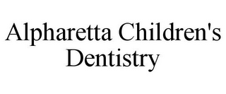 ALPHARETTA CHILDREN'S DENTISTRY