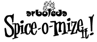 ARBOLEDA SPICE-O-MIZE IT!