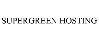 SUPERGREEN HOSTING