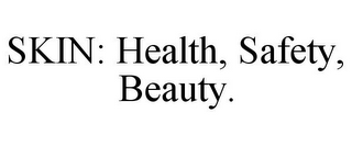 SKIN: HEALTH, SAFETY, BEAUTY.