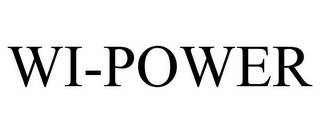 WI-POWER