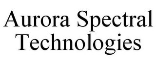 AURORA SPECTRAL TECHNOLOGIES