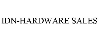 IDN-HARDWARE SALES