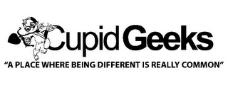 CUPID GEEKS "A PLACE WHERE BEING DIFFERENT IS REALLY COMMON"