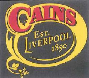 CAINS EST. LIVERPOOL 1850