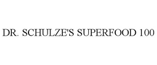 DR. SCHULZE'S SUPERFOOD 100