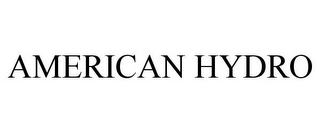 AMERICAN HYDRO