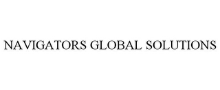 NAVIGATORS GLOBAL SOLUTIONS