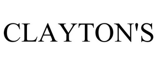 CLAYTON'S