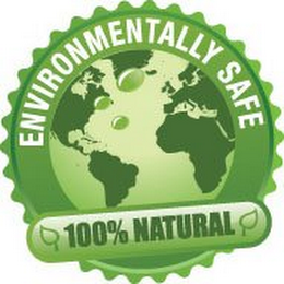 ENVIRONMENTALLY SAFE 100% NATURAL