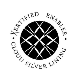 · XERTIFIED ENABLER · CLOUD SILVER LINING XXXXX