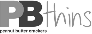 PB THINS PEANUT BUTTER CRACKERS
