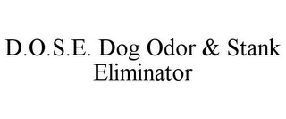 D.O.S.E. DOG ODOR & STANK ELIMINATOR