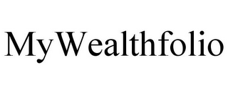 MYWEALTHFOLIO