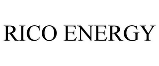 RICO ENERGY